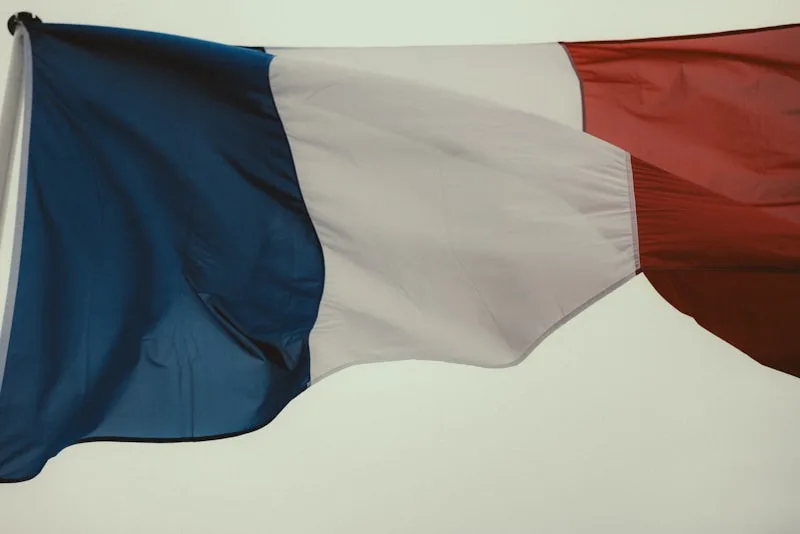 Drapeau francais symbole de la Republique