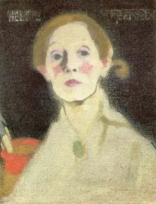 Autoportrait 2 de Helene Schjerfbeck