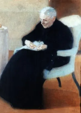 Portrait de la mere de Helene Schjerfbeck