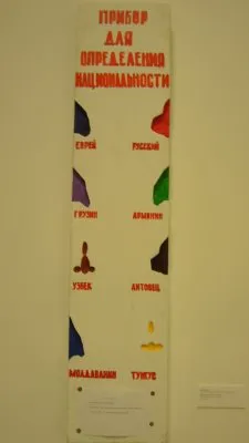 Oeuvre interactive du Sots Art, sculpture articulee de Staline et Hitler