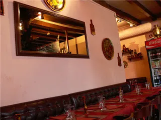 Interieur du restaurant La Table Russe Paris, decor franco-russe