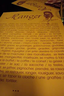 Interieur du restaurant L