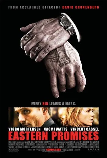 Affiche du film Eastern Promises avec Viggo Mortensen