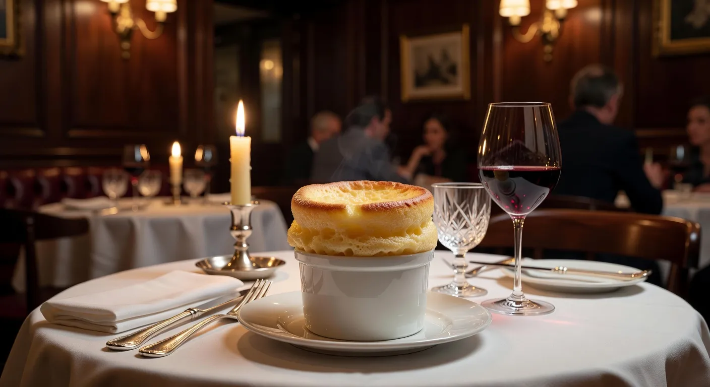 Soufflé au fromage parfaitement gonflé